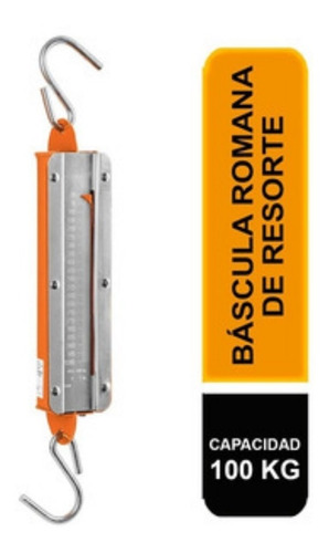 Balanza Comercial Romana De Resorte 100kg Truper Bas-100r
