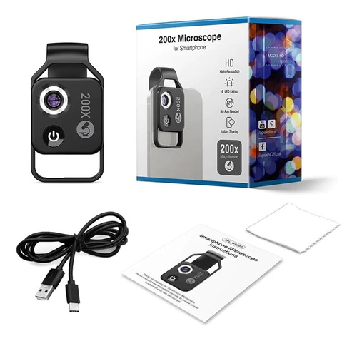 Lente De Celular Com Zoom De 200x Transforma Qualquer