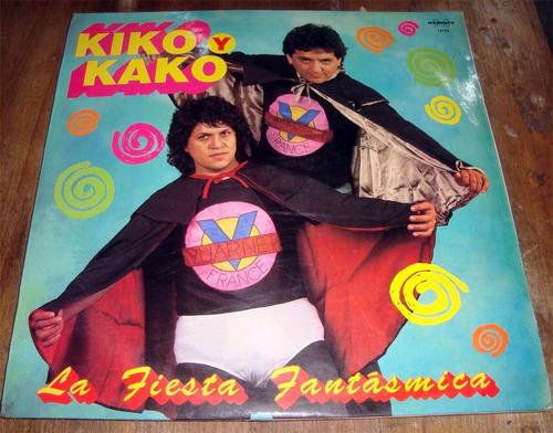 Kiko Y Kako La Fiesta Fantasmica Vinilo Lp Kktus