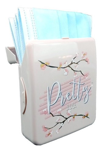 Imagen 1 de 4 de Porta Mascarillas Caja Estuche Bolso Cartera