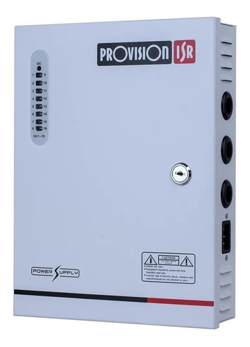 Fuente De Poder Cctv 16 Canales /v Provision-isr Pr-12a16ch+