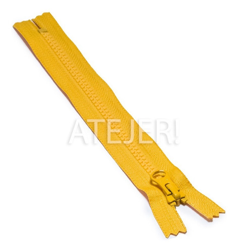 Imagen 4 de 4 de Cierre Diente De Perro Marca Ykk Fijo De 16 Cm X Unidad