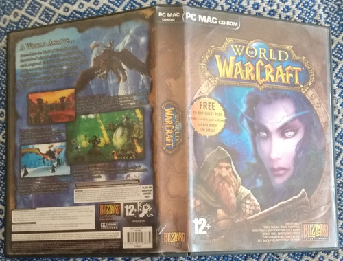 Somente Capa E Estojo World Of Warcraft Pc E Mac