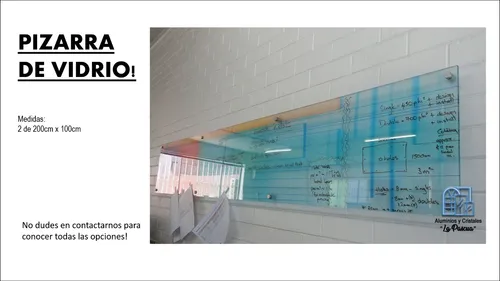 Pizarra De Vidrio Templado