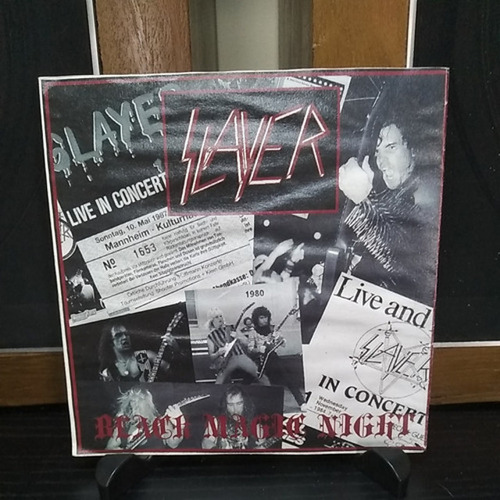 Lp Compacto Slayer - Black Magic Night 1999
