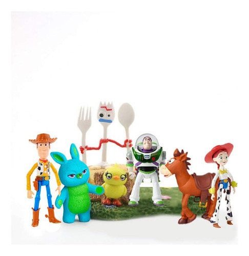 Pantyshka Toy Story Toys - Juego De 7 Figuras De Accion Con