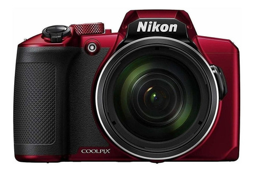  Nikon Coolpix B600 compacta color  rojo