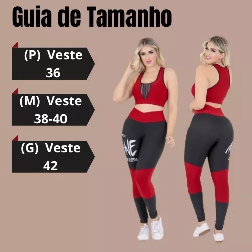 Legging Feminina Fitness Básica Rosa Arm