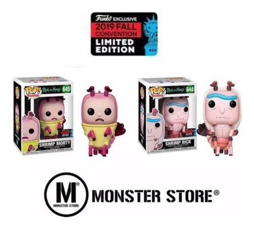 Pop Rick And Morty Set Shrimp Exclusive | Monster Store®