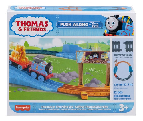 Thomas & Friends Pista De Juguete Thomas En La Mina Color Multicolor