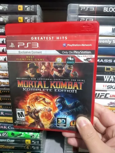 Mortal Kombat Kombat - Jogo PlayStation 3 Mídia Física em Promoção na  Americanas