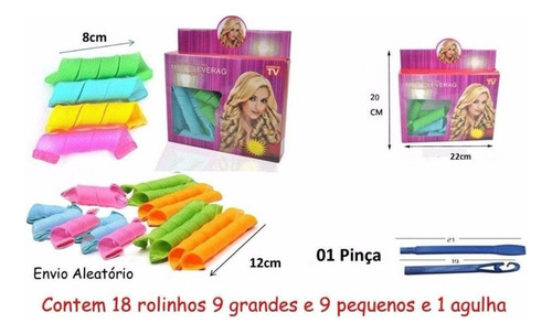 Magic Leverag Bobes Médio Amarelo 6cm - Alta Resistência Amarelo