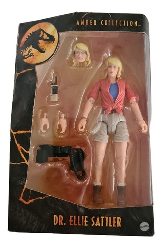 Figura Dr Ellie Sattler Amber Collection Jurassic World 