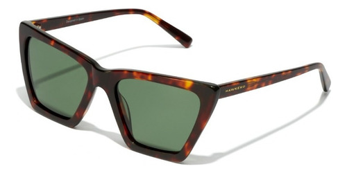 Gafas De Sol Hawkers Flush Hombre Y Mujer Elige Tu Color Lente Verde Varilla Carey Armazón Carey Diseño Mirror