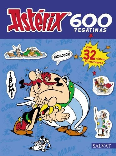 Astérix. 600 Pegatinas, De Goscinny, René. Editorial Bruño, Tapa Tapa Blanda En Español