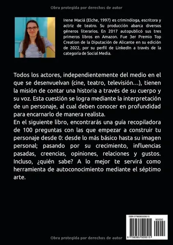 Actores Del Metodo: Guia De 100 Preguntas Para Crear Tu Pers