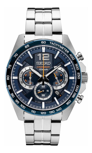 Seiko Reloj De Pulsera De Acero Inoxidable De Cuarzo Ja...