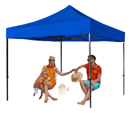 Repuesto De Lona Premium Toldo 3x3 Impermeable Para Jardin Azul