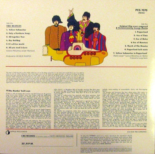 Imagen 2 de 8 de The Beatles Yellow Submarine Vinilo Rock Activity