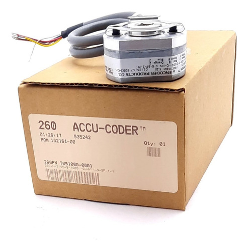 Accu-coder 260-n-t-05-s-1000-q-hv-1-s-sf-1-n Increme Ccs