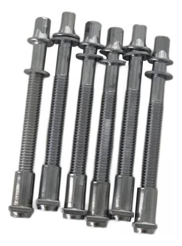 3 X 6x Varillas De Tensión Para Tambores, Tornillos