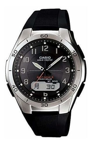 Casio Waveceptor Tough Solar Radiowave Controlado 6 Multiban