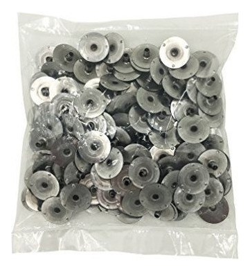 Ericx Light 200pcs 20mm Pestanas De Metal Para Pestanas De