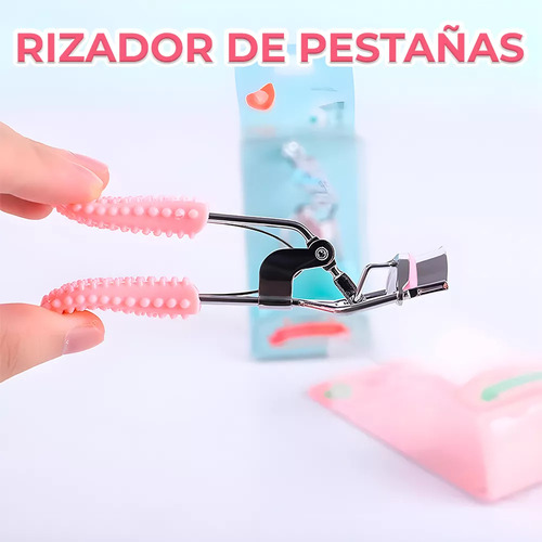 Pinzas Rizador Pestañas Acero Inoxidable Efecto Natural MA.14