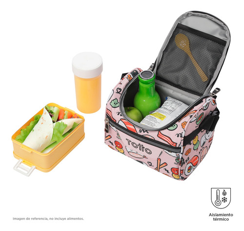 Totto Combo Mochila, Lonchera Y Lapicera - Set Kit Escolar A Sushi