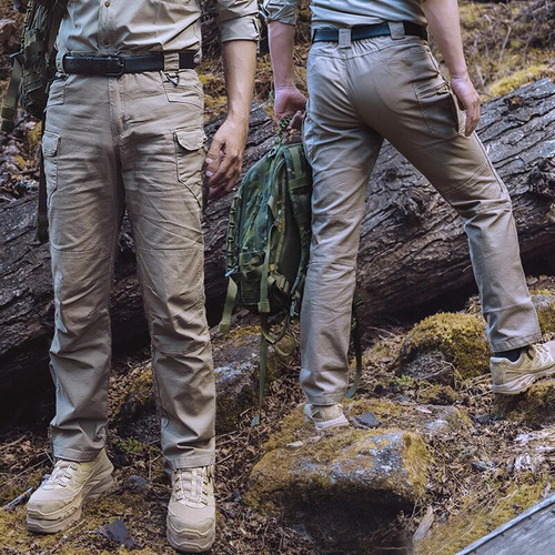 Pantalones Tácticos Army Jogger, De Algodón, Talla Grande, P