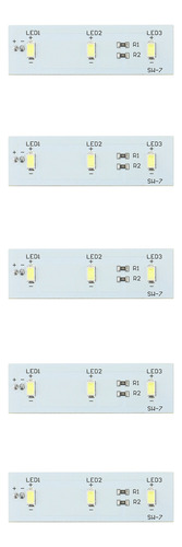 Lámina De Luces Led For Refrigerador, 5 Unidades, Barra De