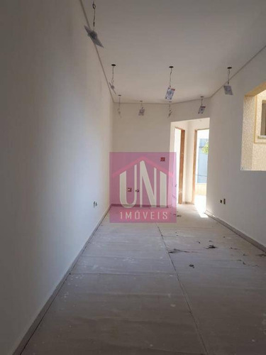 Imagem 5 de 7 de Cobertura Com 2 Dormitórios À Venda, 106 M² Por R$ 440.000,00 - Paraíso - Santo André/sp - Co0843