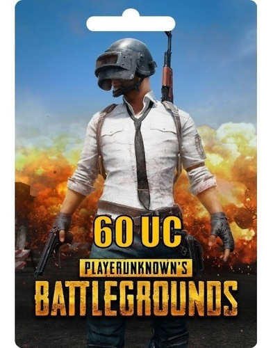 Tarjeta Pubg Mobile 60 Uc Gift Card Recarga Digital Saldo   