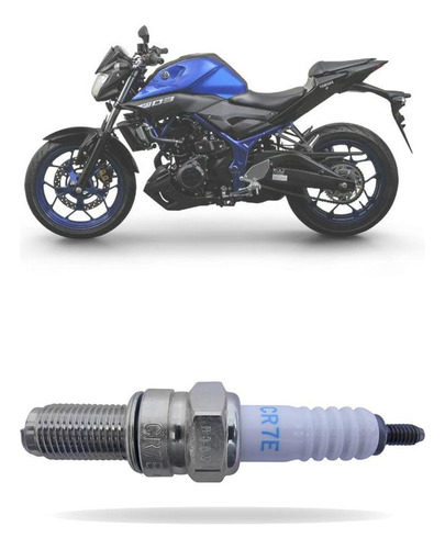 Vela De Ignição Ngk Cr7e Yamaha Mt-03 660 / Xt 660r / Ténéré