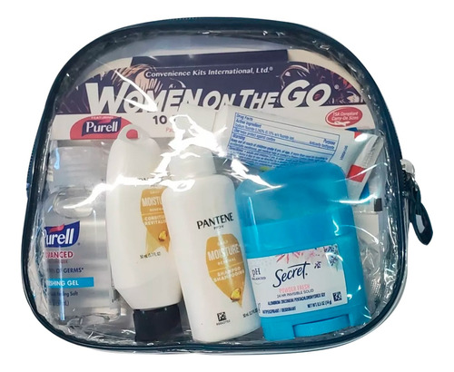 Kit De Higiene Para Viaje Permitido 10 Pz Hombre O Mujer *sk