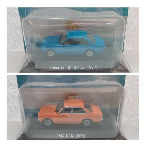 Autos Coleccion Opel K 180 '74 Y Rally '77 Combo X 2