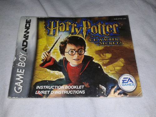 Manual Harry Potter De Game Boy Advance