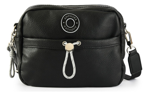 Cartera Bandolera Mediana Roudy Negro