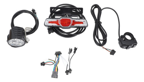 Kit De Faros Led Eléctricos De Alta Visibilidad Para Bicicle