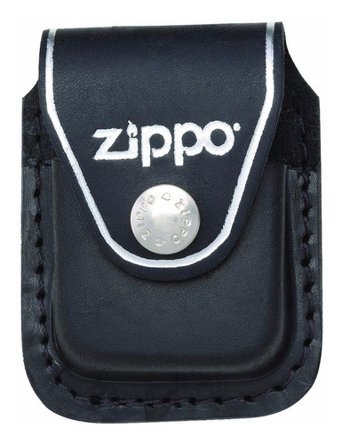 Porta Zippo Cuero Original Made In Usa Negro/marron Liniers