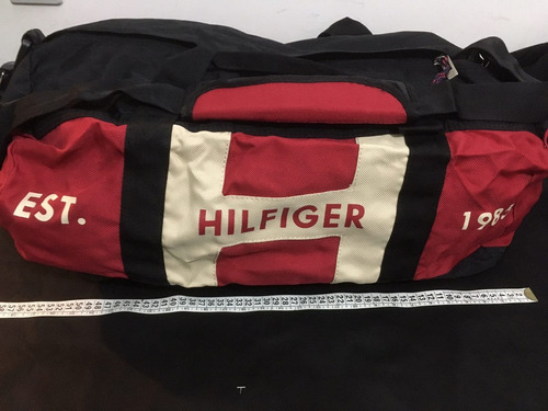 Bag Tommy Hilfiger Cor Vermelho/preto Novo Original Promocao