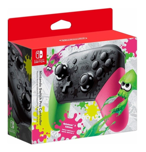 :: Pro Controller Edicion Splatoon 2 :: Para Nintendo Switch