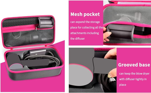 Ankhoh Case Stapter Compatible Con Dyson Supersonic Hair Sec