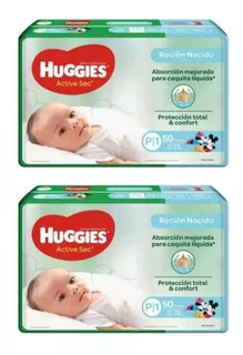 Pañal Huggies Etapa 1 X 100 Unidade - Unidad a $779