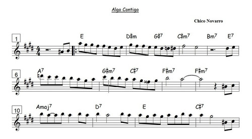 Partituras De Boleros Para Todos Los Instrumentos