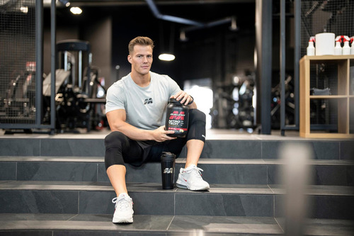 Combo X2 Proteína Muscletech Nitro Tech 100% Whey Gold X 2lb Sabor French Vanilla Creme (vainilla)
