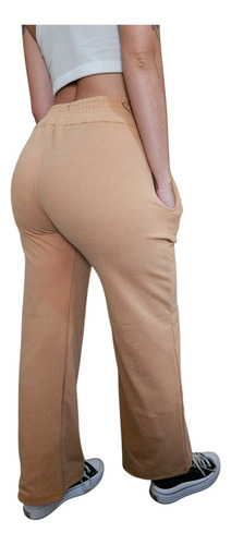 Pantalón Palazzo Mujer Polar Piel De Durazno Calidad Premium