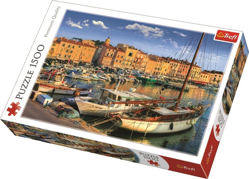 Trefl Puzzle 1500 Pzs Old Port En Saint Tropez 26130 E. Full