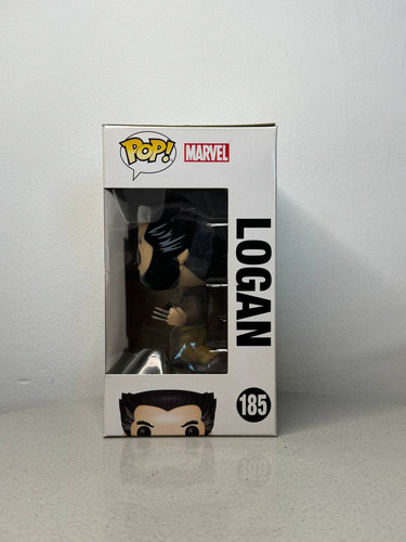 Funko Pop - Logan- #185 - X Men - Marvel (Usado)
