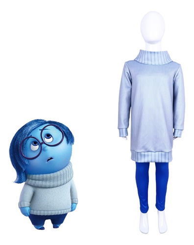 Inside Out 2 Ropa De Vestido Cosplay Youyou